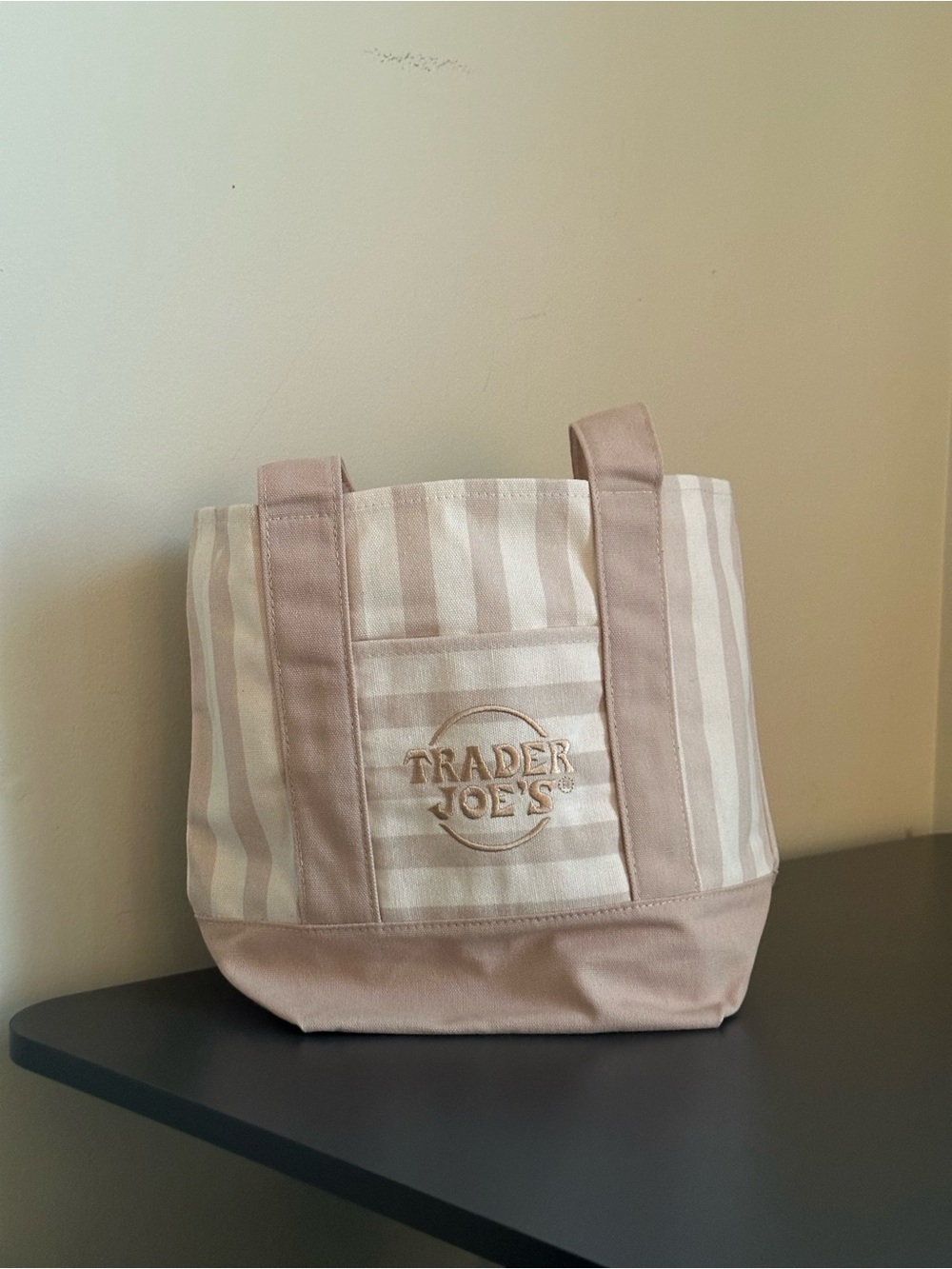 TRADER’S JOE Pastel Mini Tote SET OF 4 - Picture 8 of 15